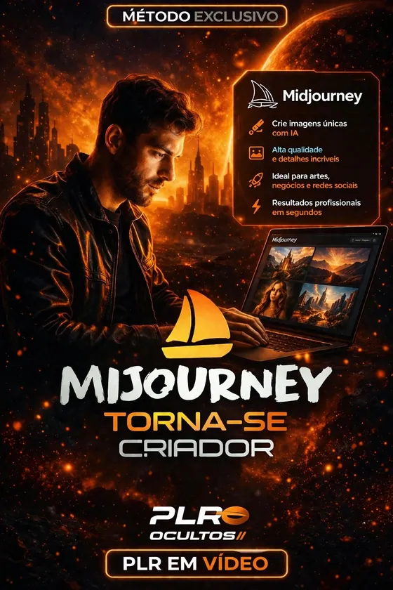 Capa original de Midjourney: Torne-se Criador