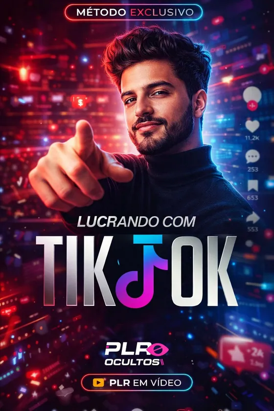 Capa de Lucrando com TikTok
