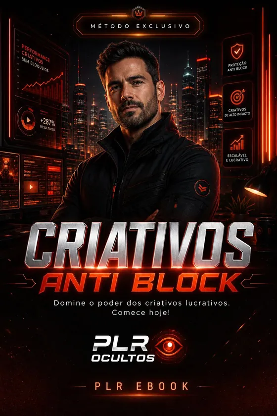 Capa original de Criativos Anti Block